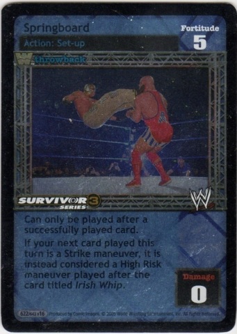 Springboard (Throwback) (SS3) Foil